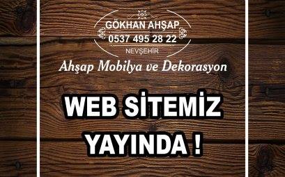 WEB SİTEMİZ YAYINDA